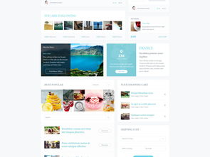 免費下載！1920像素網頁UI模板 窗口小部件設計資源推薦